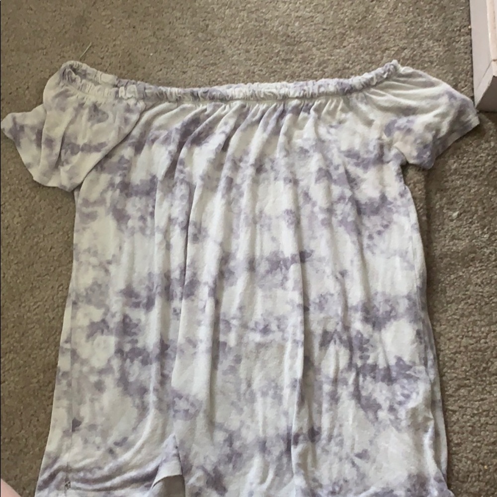 Off the shoulder shirt